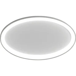 Vivida lifering-o plafoniera titanio ovale led 40w 3000k 4000k