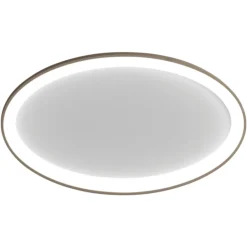 Vivida lifering-o plafoniera led sabbia ovale 40w 3000k 4000k