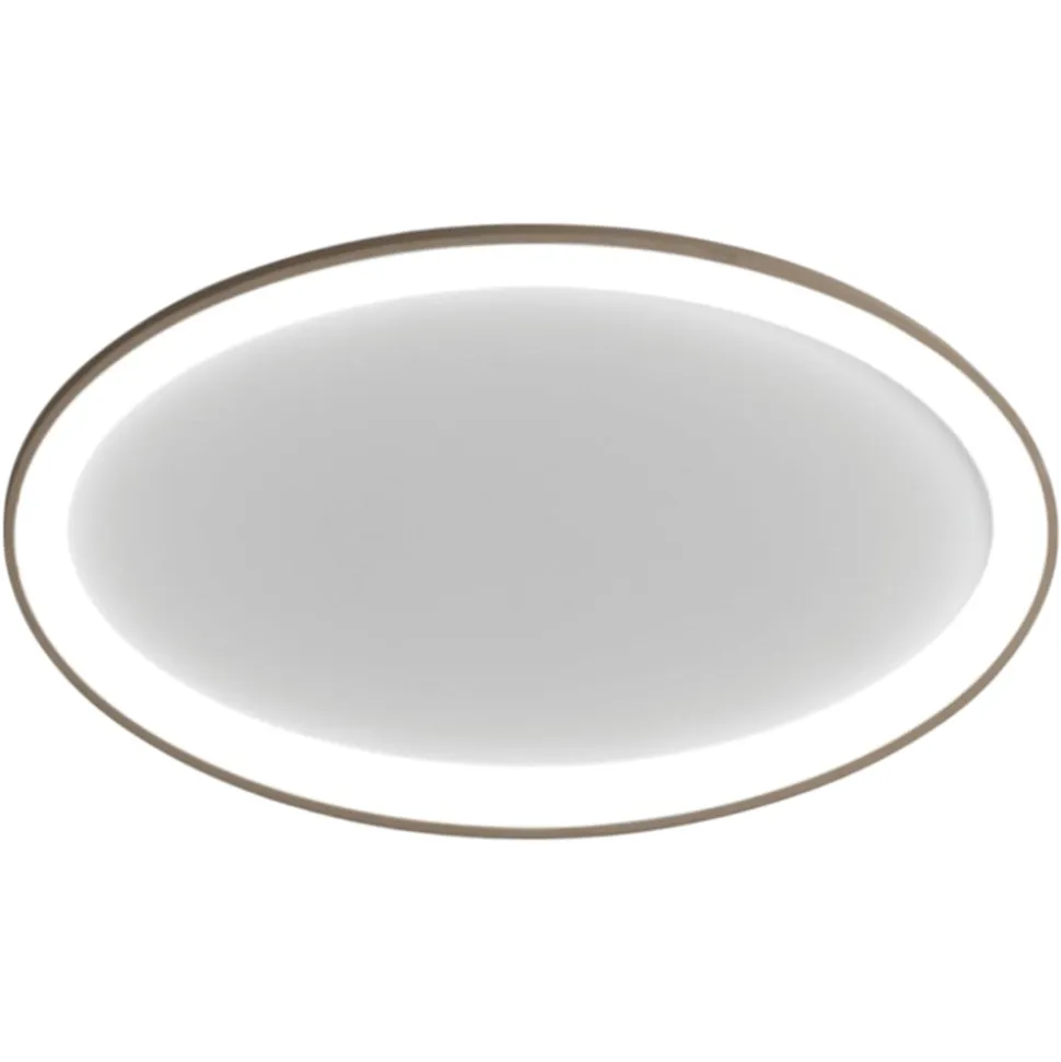Vivida lifering-o plafoniera led sabbia ovale 40w 3000k 4000k