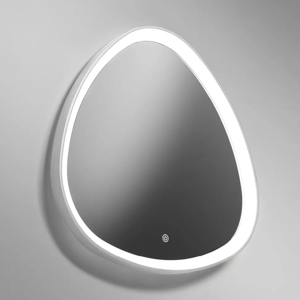 Vivida lifering specchio titanio led touch 25w 3000k