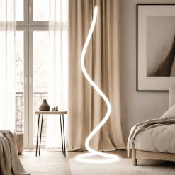 Vivida light line lampada da terra piantana led 3000k dimmerabile