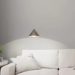 Vivida luminelle applique da parete design cono sabbia