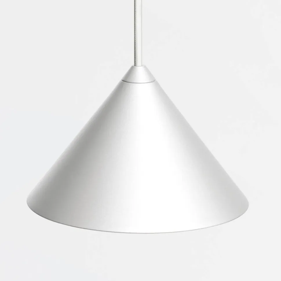 Vivida luminelle lampada a sospensione cono bianco moderno