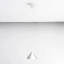 Vivida luminelle lampada a sospensione cono bianco moderno