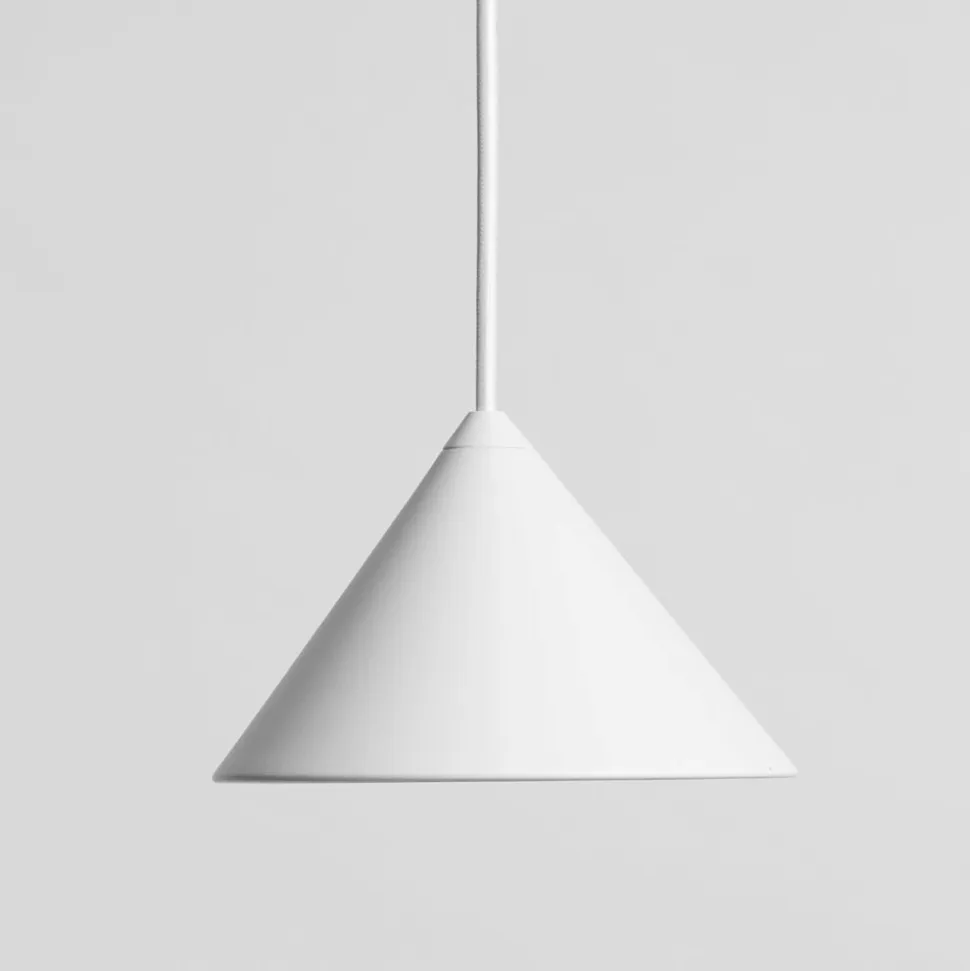 Vivida luminelle lampada a sospensione cono bianco moderno