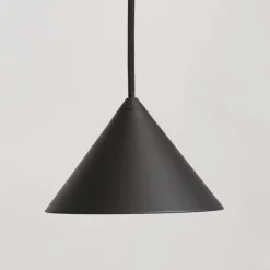 Vivida luminelle lampada a sospensione cono antracite moderno