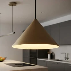 Vivida lumunelle lampada a sospensione sabbia design cono moderno