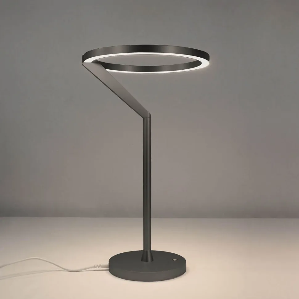 Vivida meridiana lampada da tavolo bronzo led 15w dimmerabile 3000k 4000k