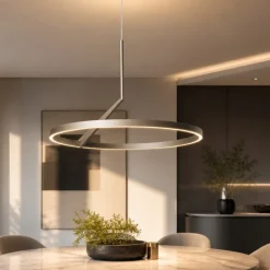 Vivida meridiana lampadario sabbia moderno led 44w 3000k 4000k