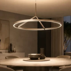 Vivida meridiana lampadario moderno sabbia led 51w 3000k 4000k