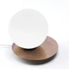 Vivida pearl abat-jour da comodino moderna oro rosa led 12w 3000k