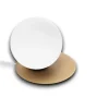 Vivida pearl abat-jour lampada da comodino oro led 12w 3000k