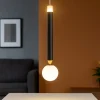 Vivida seventy marrone ossidato lampada sospensione moderna