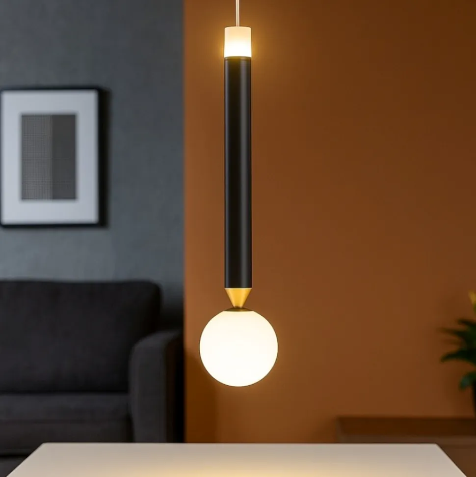 Vivida seventy marrone ossidato lampada sospensione moderna