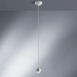 Vivida shallow lampada a sospensione per cucina bianca led 3000k