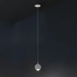 Vivida smash lampada a sospensione bianca led 3000k