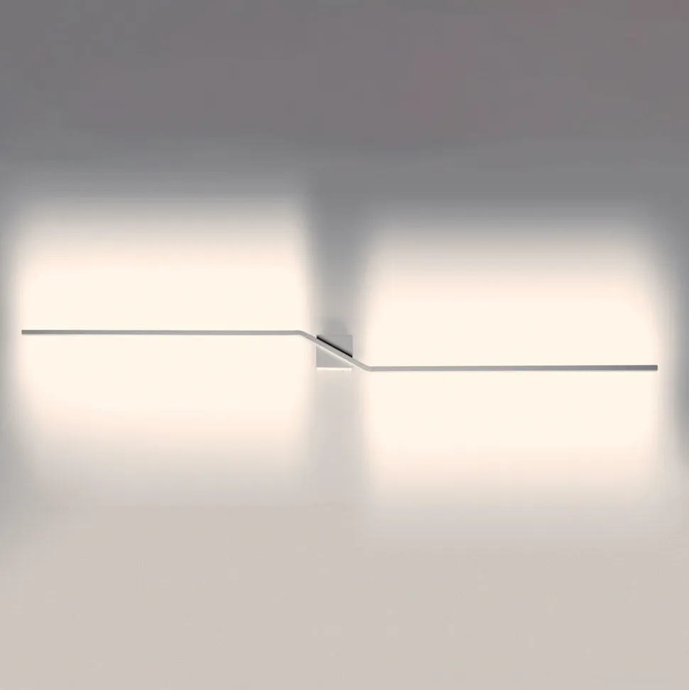 Vivida stick applique da parete moderna minimalista bianca led 3000k