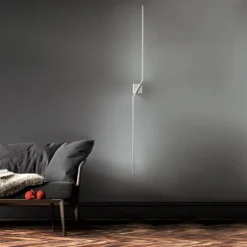 Vivida stick applique da parete moderna minimalista bianca led 3000k