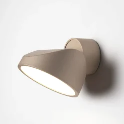 Vivida tarp sabbia applique orientabile da parete led cct dimmerabile