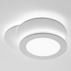 Vivida trinity plafoniera moderna led cct dimmerabile con telecomando