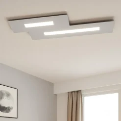 Wally top light plafoniera moderna led grigio