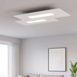 Wally toplight plafoniera led moderna bianca
