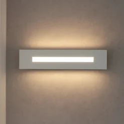 Wally top light applique led 30w bianco design moderna