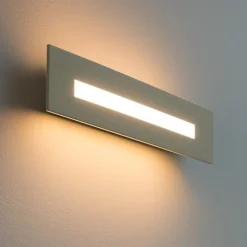 Wally toplight applique led 30w design moderno sabbia