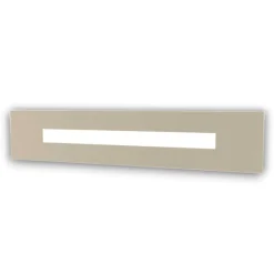 Wally toplight applique led 30w design moderno sabbia