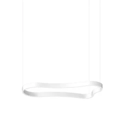 Waves-1 sp ideal lux lampadario moderno bianco led 94cm