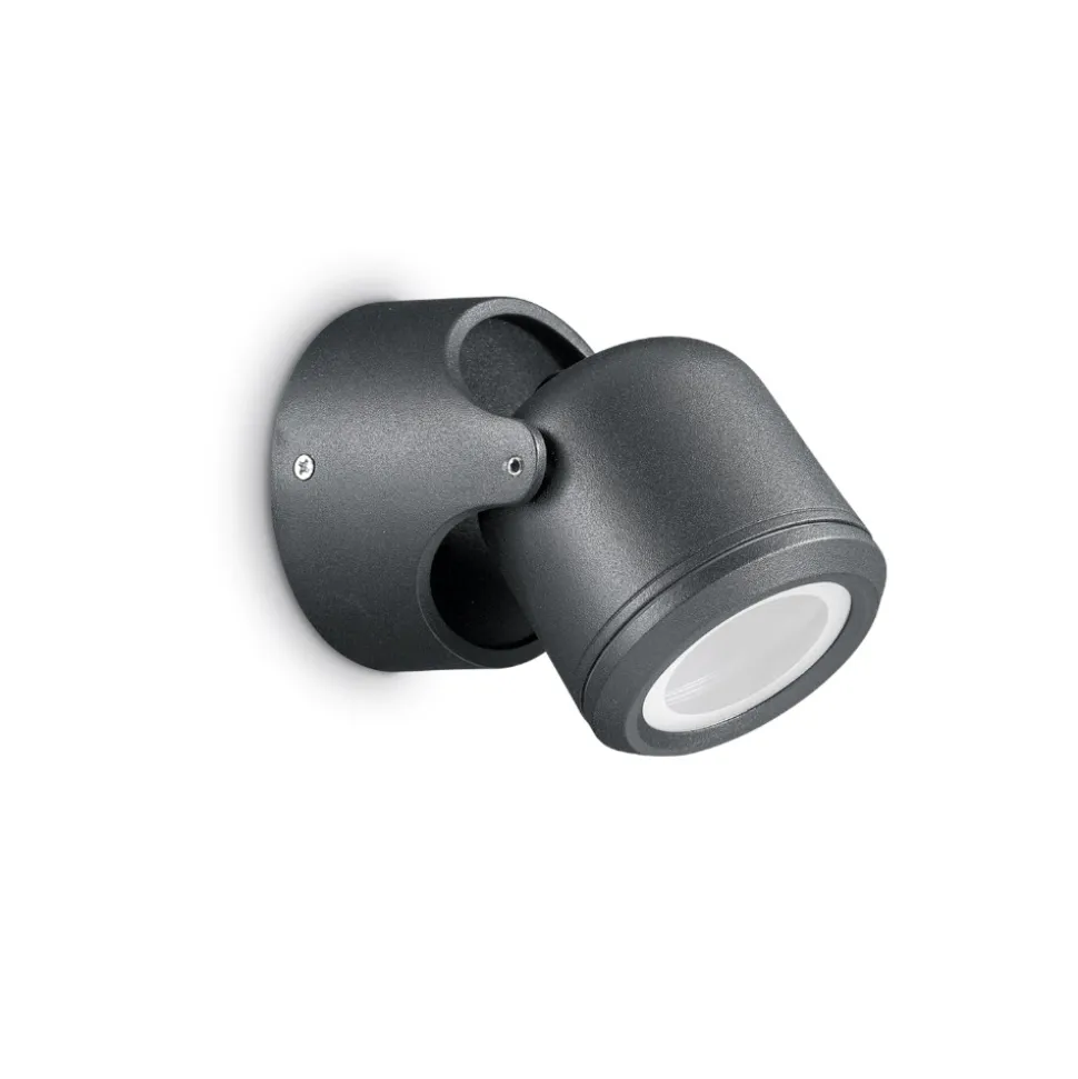 Xeno ap1 applique singolo da esterno ip44 nero orientabile ideal lux
