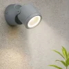 Xeno ap1 faretti da esterno luce orientabile grigio ip44 gu10 220v