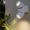 Xeno pl2 faretto da soffitto tetto per esterno bianco orientabili ideal lux