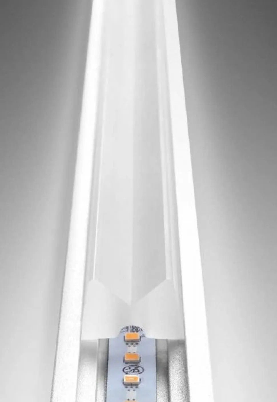 Xilema stilnovo plafoniera led 3000k alluminio lucido