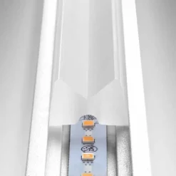 Xilema stilnovo applique led 35w 3000k moderna alluminio