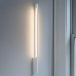 Xilema stilnovo applique led 25w 3000k moderno alluminio lucido