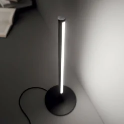Yoko ideal lux lampada da tavolo per salotto led 3000k nero