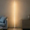 Yoko ideal lux lampada da terra led 3000k bianca extra sottile