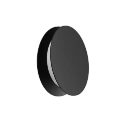 Yo yo linea light applique led 3000k nero design tondo