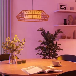 Yuku z eglo lampadario per cucina stile nordico led rgb da 2700k a 6500k