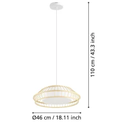 Yuku z eglo lampadario per cucina stile nordico led rgb da 2700k a 6500k