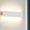 Zig zag ap d53 ideal lux applique led 2700k bianca moderna