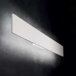 Zig zag ap d53 ideal lux applique led 2700k bianca moderna
