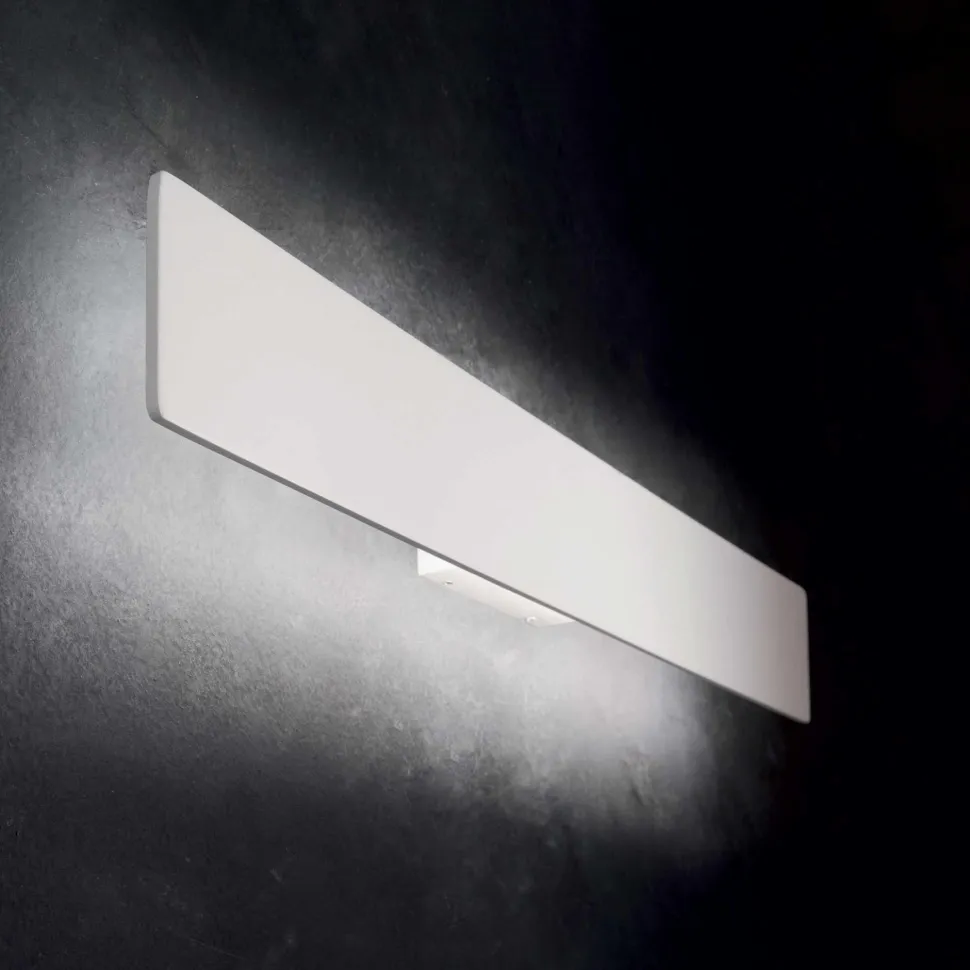 Zig zag ap d53 ideal lux applique led 2700k bianca moderna
