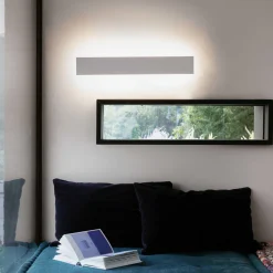 Zig zag ap d53 ideal lux applique led 2700k bianca moderna