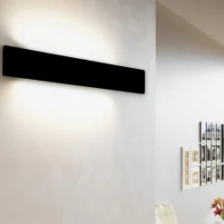 Zig zag ap d53 nero ideal lux applique led 23w 3000k