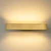 Zig zag ap1 d75 ottone ideal lux led 30w 3000k applique moderna