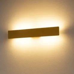Zig zag ap1 d75 ottone ideal lux led 30w 3000k applique moderna