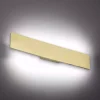 Zig zag ottone ap1 d53 ideal lux applique moderna led 23w 3000k per interni