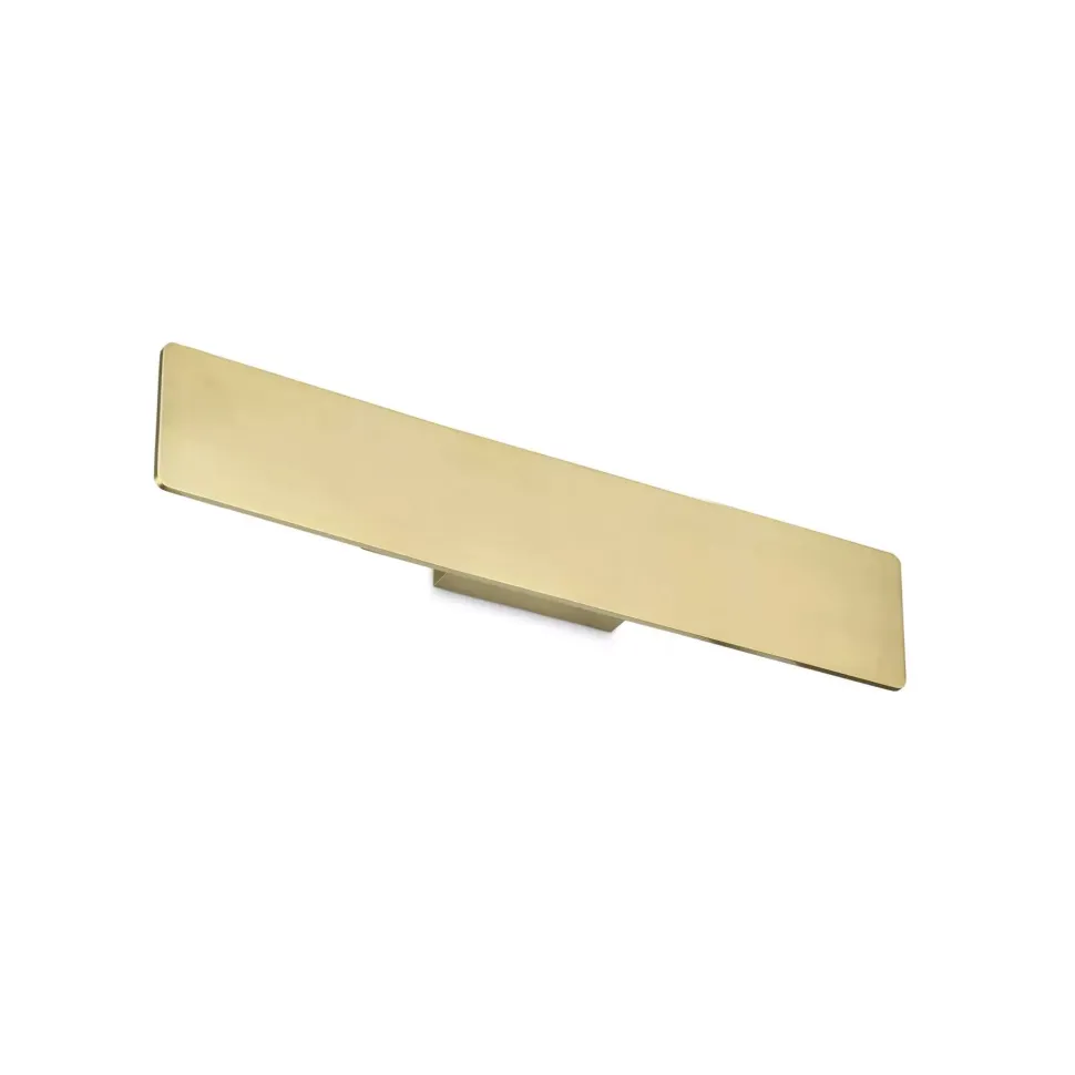 Zig zag ottone ap1 d53 ideal lux applique moderna led 23w 3000k per interni